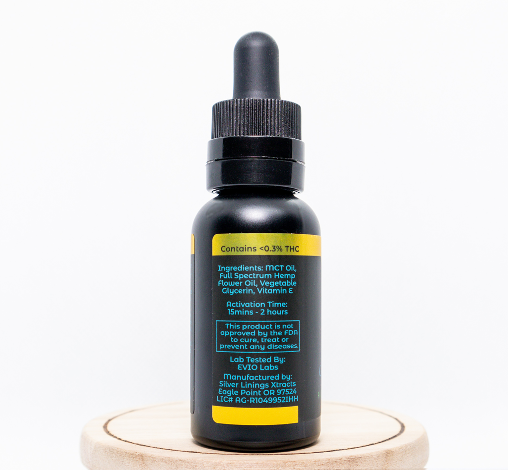 love-your-pets-ingredient-label-bottle The Ingedients List of Our Love Your Pets CBD Oil Tincture Bottle