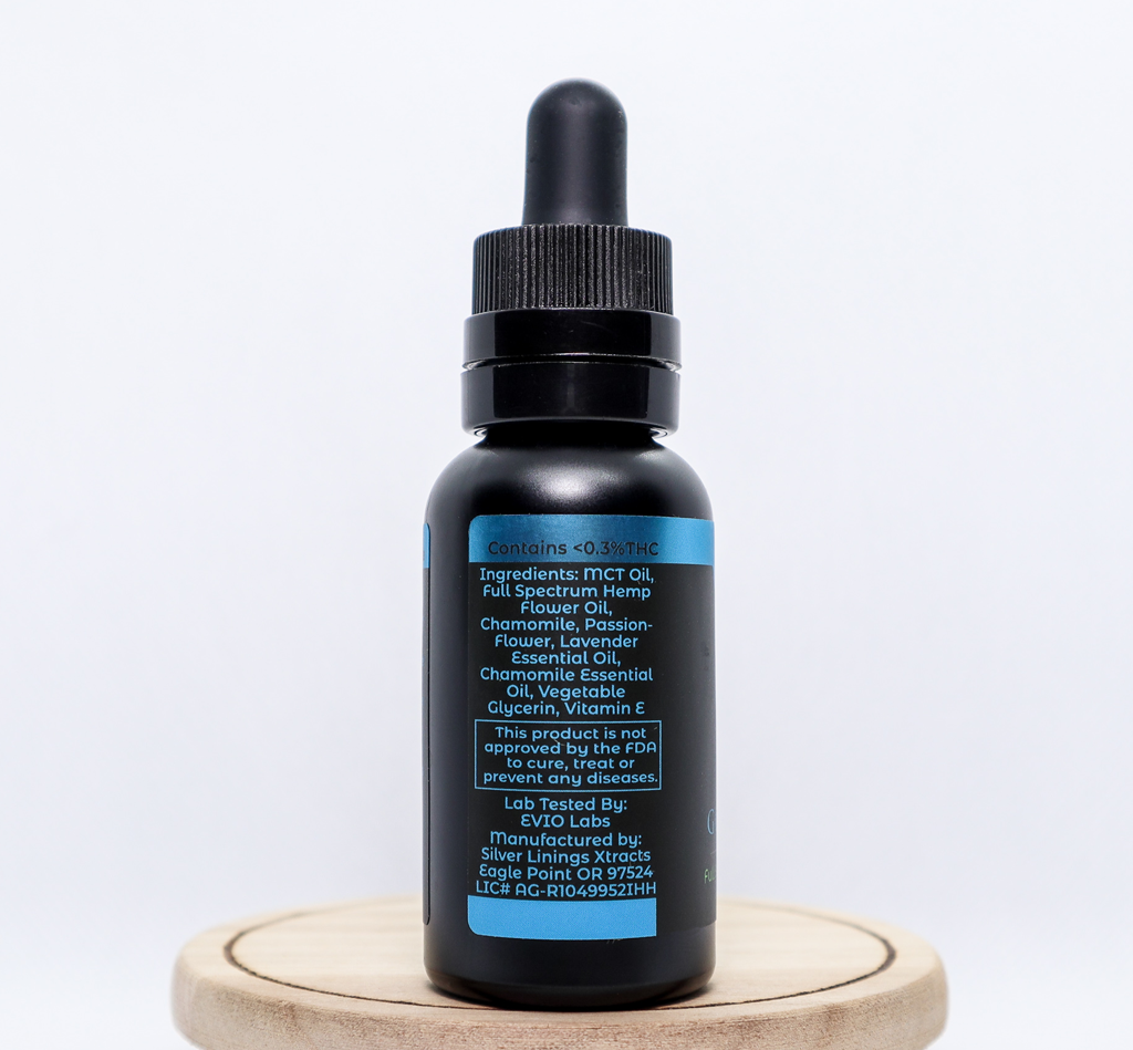serenity-cbd-oil-ingredients-label-bottle The Ingredient Label of Our Serenity CBD Oil Tincture